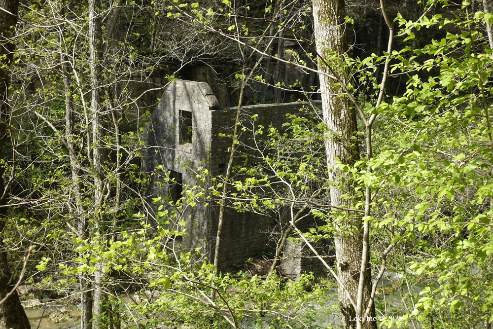 Blanchard's Mill from trail