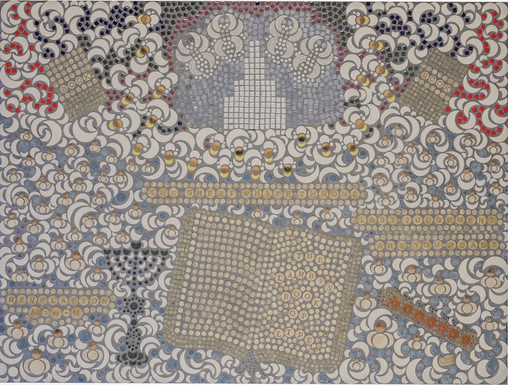End of Time Great White Throne mosaic art Herrell Mark Farbin photo