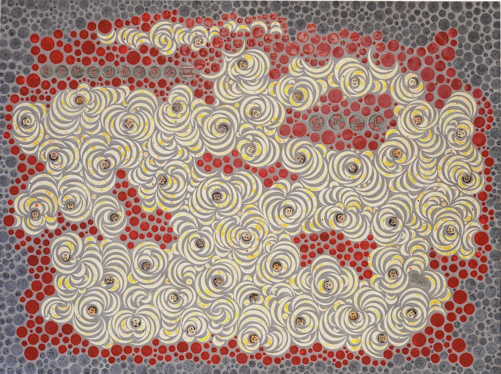 End of Time Hell mosaic art Herrell Mark Farbin photo