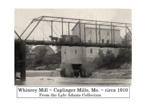 Caplinger Mills Bridge historical photo