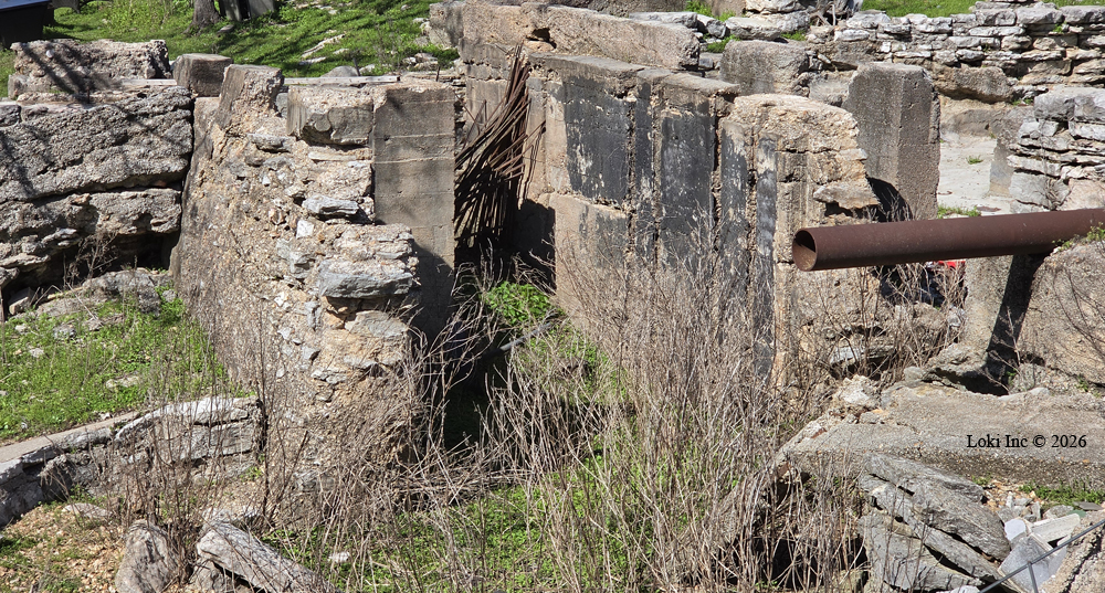 Hurley Mill stone and concrete