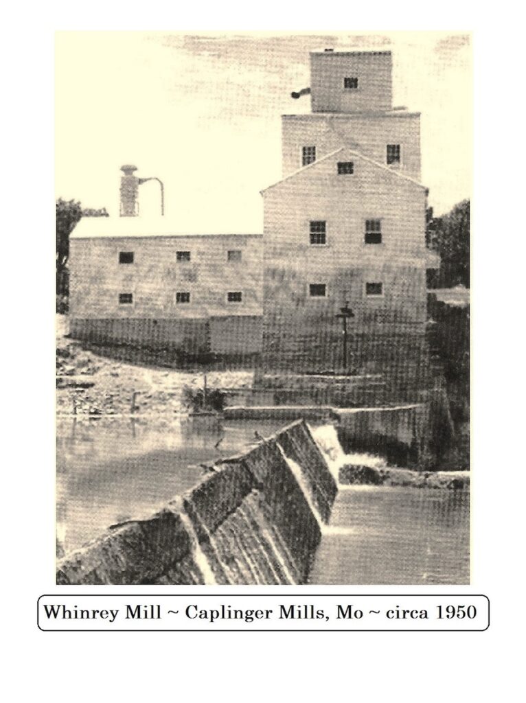 Caplinger Mill c. 1950- copy