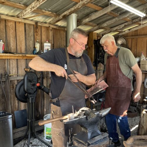 blacksmith at OICC