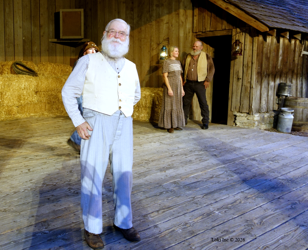 Old Shepherd Mr. Howitt played by Greg Winters